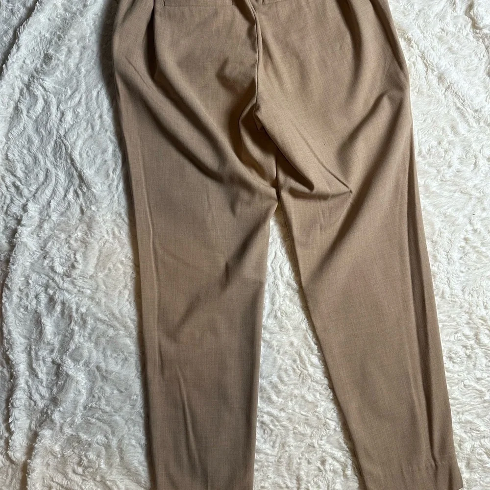 Banana Republic Hayden Pants | Women’s Size 2 | Beige Tapered Work Trousers